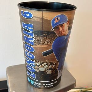 Bull Durham Bulls Evan Longoria Rookie SGA 2011 Plastic Pint Collector Cup